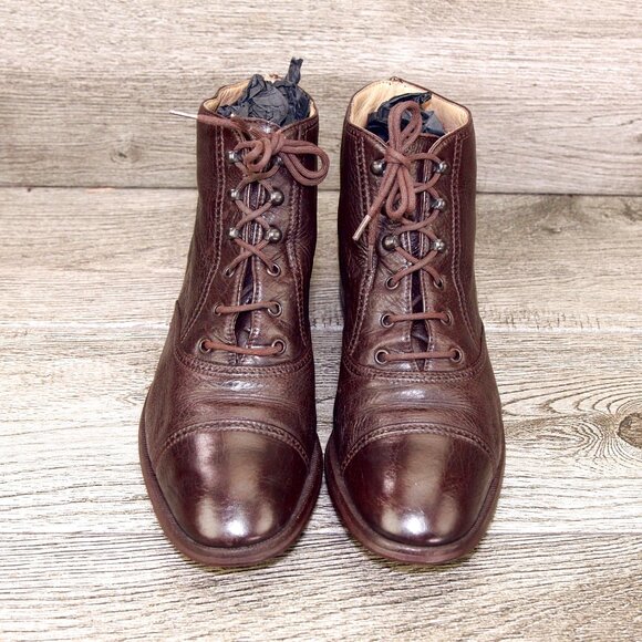 $880 Neiman Marcus GRAVATI Women's 7 M Deerskin Boot 2094 * add $15 new Trees - Picture 2 of 16